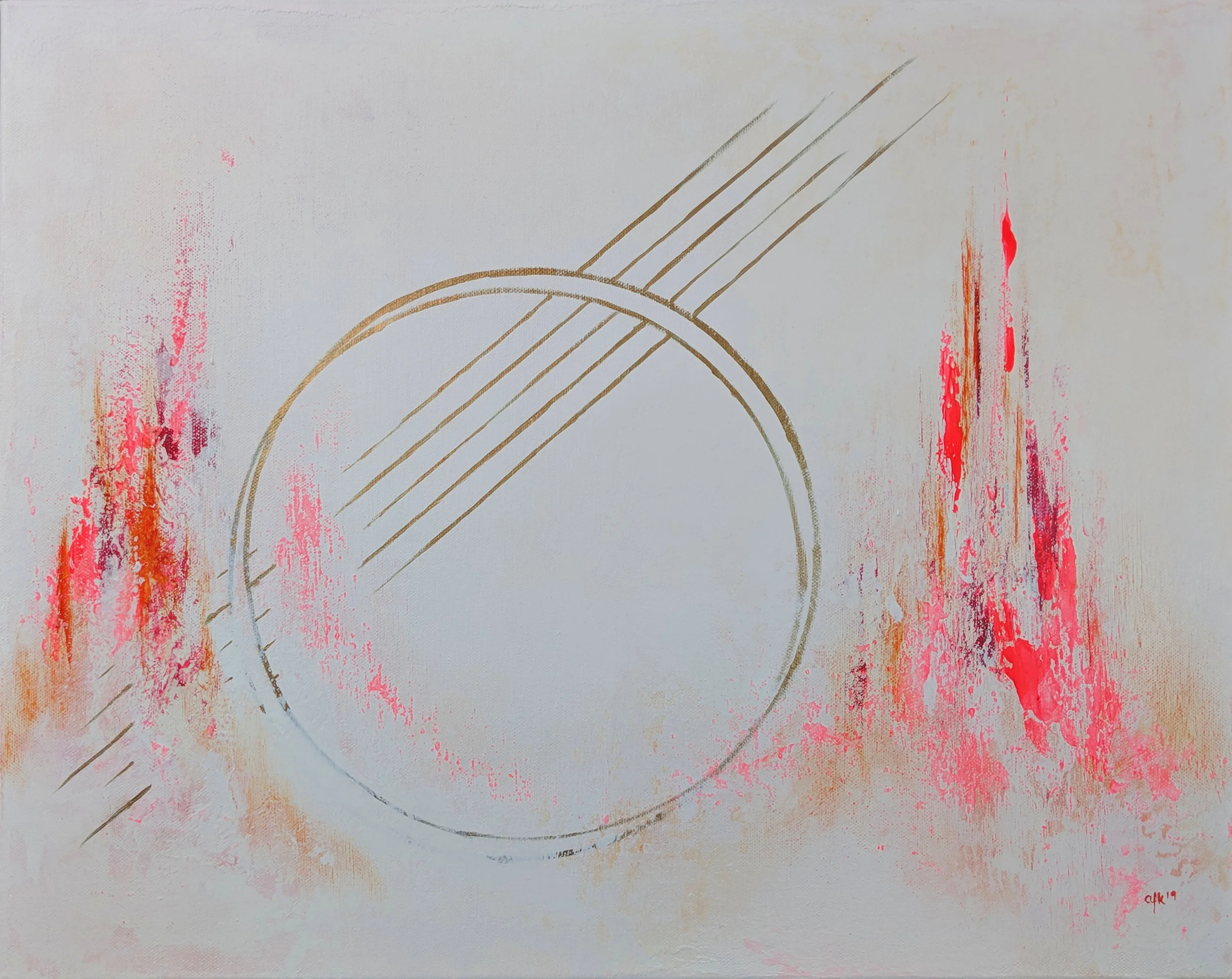 kingdom #3 acrylic painting on canvas