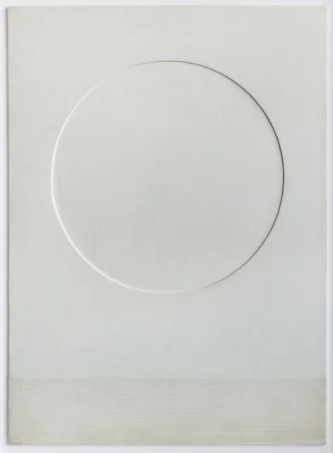 Olivia Munroe Recognition , 2015 beeswax, cloth, on vintage hand made paper 44 × 32 in. 
