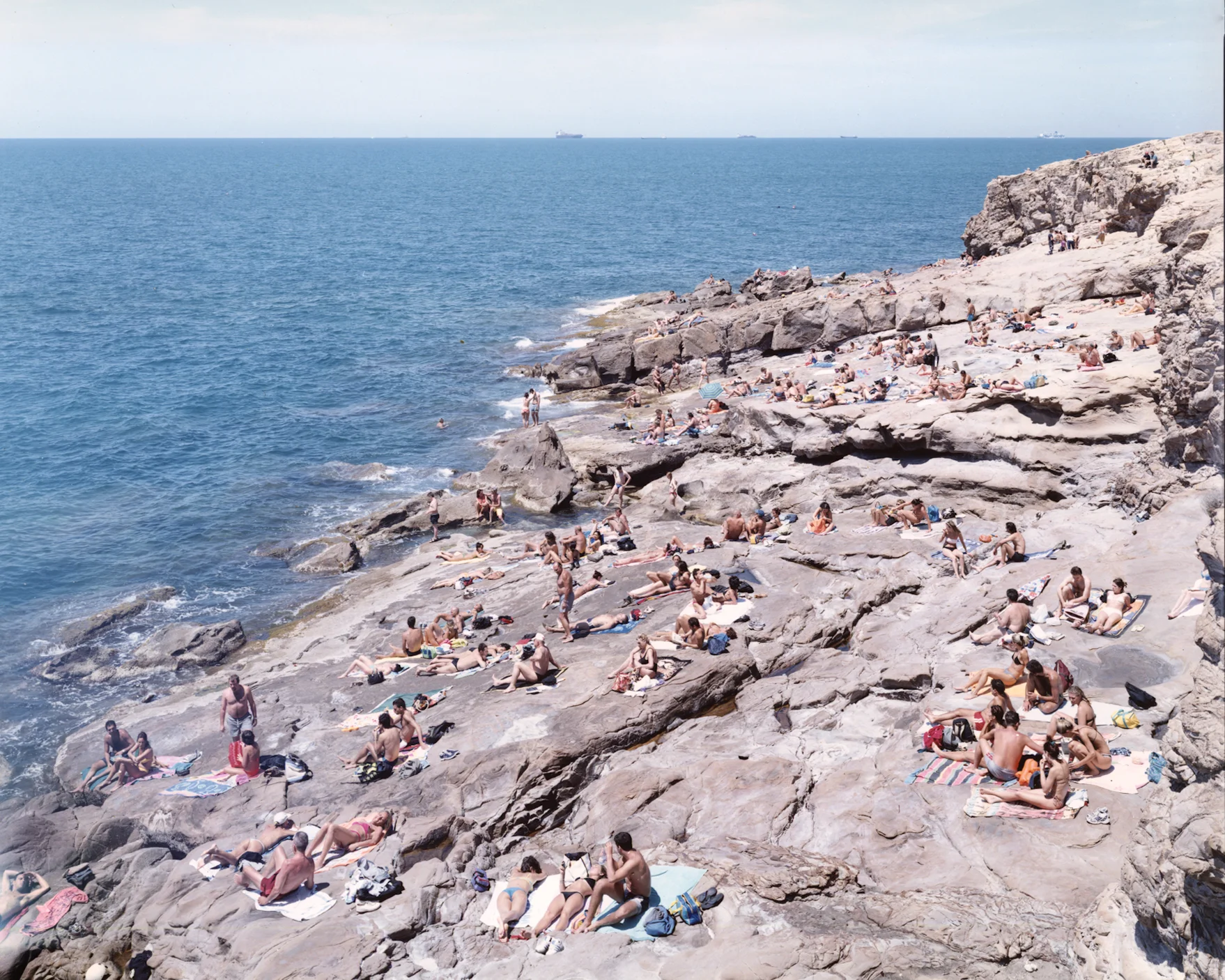 Massimo Vitali Calafuria, Italy, 2007 chromogenic print with Diasec mount 60 x 72 in. edition of 6
