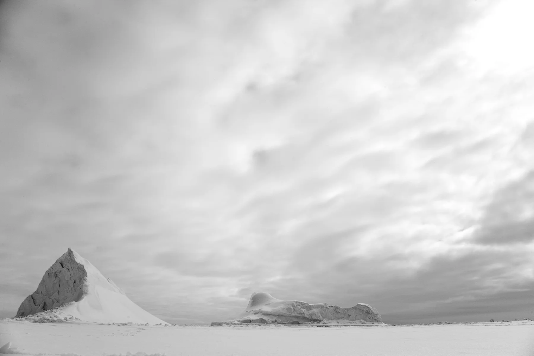 Frozen Tundra , 2016 c-print on matte paper available in: 30 x 45 in. (edition of 7) 40 x 60in. (edition of 7) 48 x 72 in. (edition of 3)