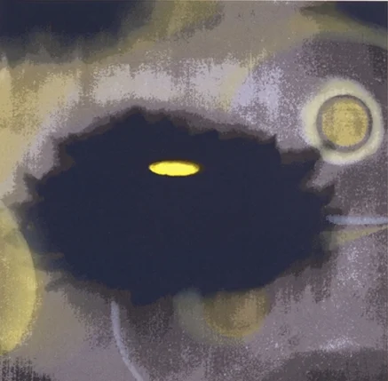 Ross Bleckner Dream and Do , 1997 13-color silkscreen Image Size: 17 x 17 inches Paper Size: 24 x 23 inches 