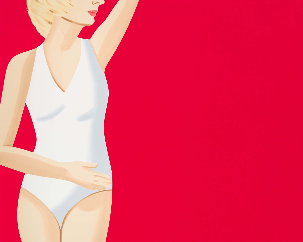 ALEX KATZ COCA-COLA GIRL 4 18-color silkscreen 40 x 50 in. edition of 60
