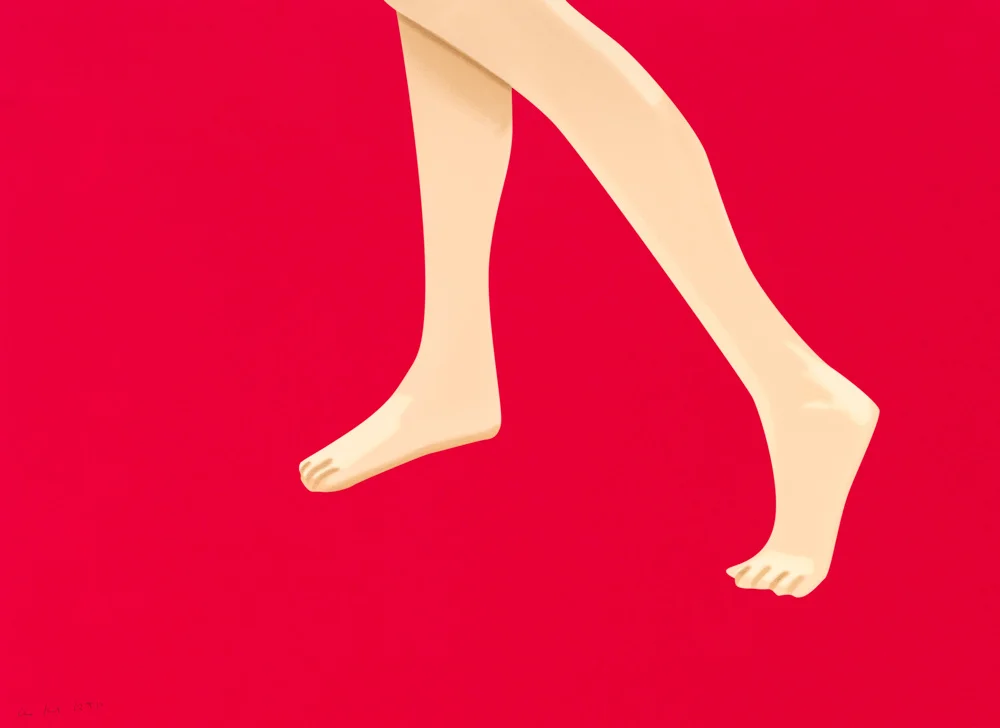 ALEX KATZ COCA-COLA GIRL 8 14-color silkscreen 40 x 55 in. edition of 60