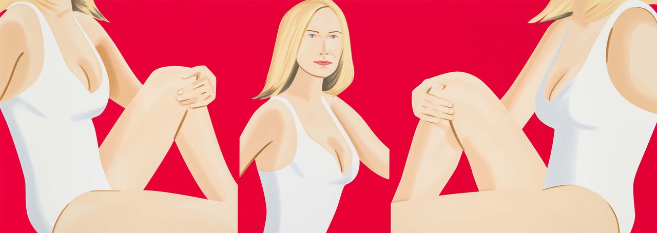 ALEX KATZ COCA-COLA GIRL 9 26-color silkscreen 36 x 102 in. edition of 60