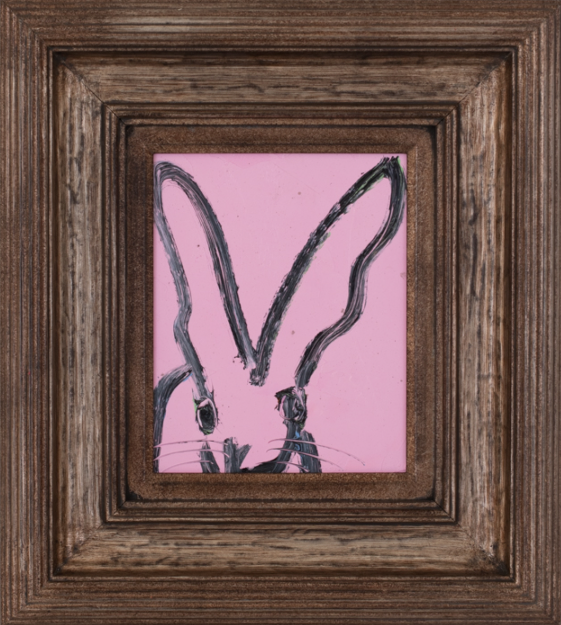 HUNT SLONEM Untitled, 2019 oil on wood 10 x 8 in.