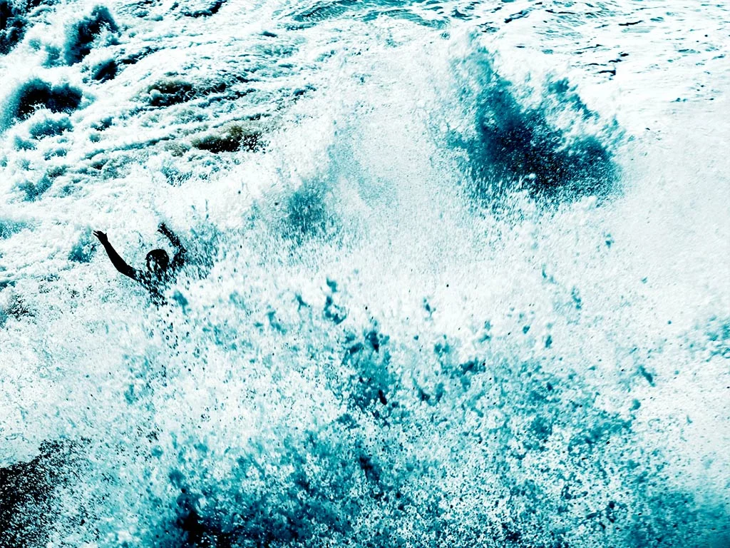 Thom Gilbert Wipeout (Biarritz) archival ink jet print with archival pigment ink on all cotton acid free paper 24 x 30 in. also available in 17 x 22 in. edition of 100