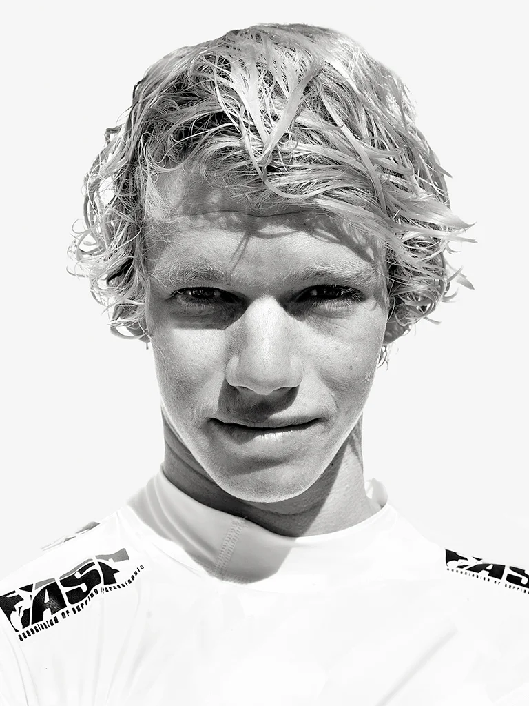 Thom Gilbert John John Florence (Oahu) archival ink jet print with archival pigment ink on all cotton acid free paper 22 x 17 in. also available in 30 x 24 in. edition of 100