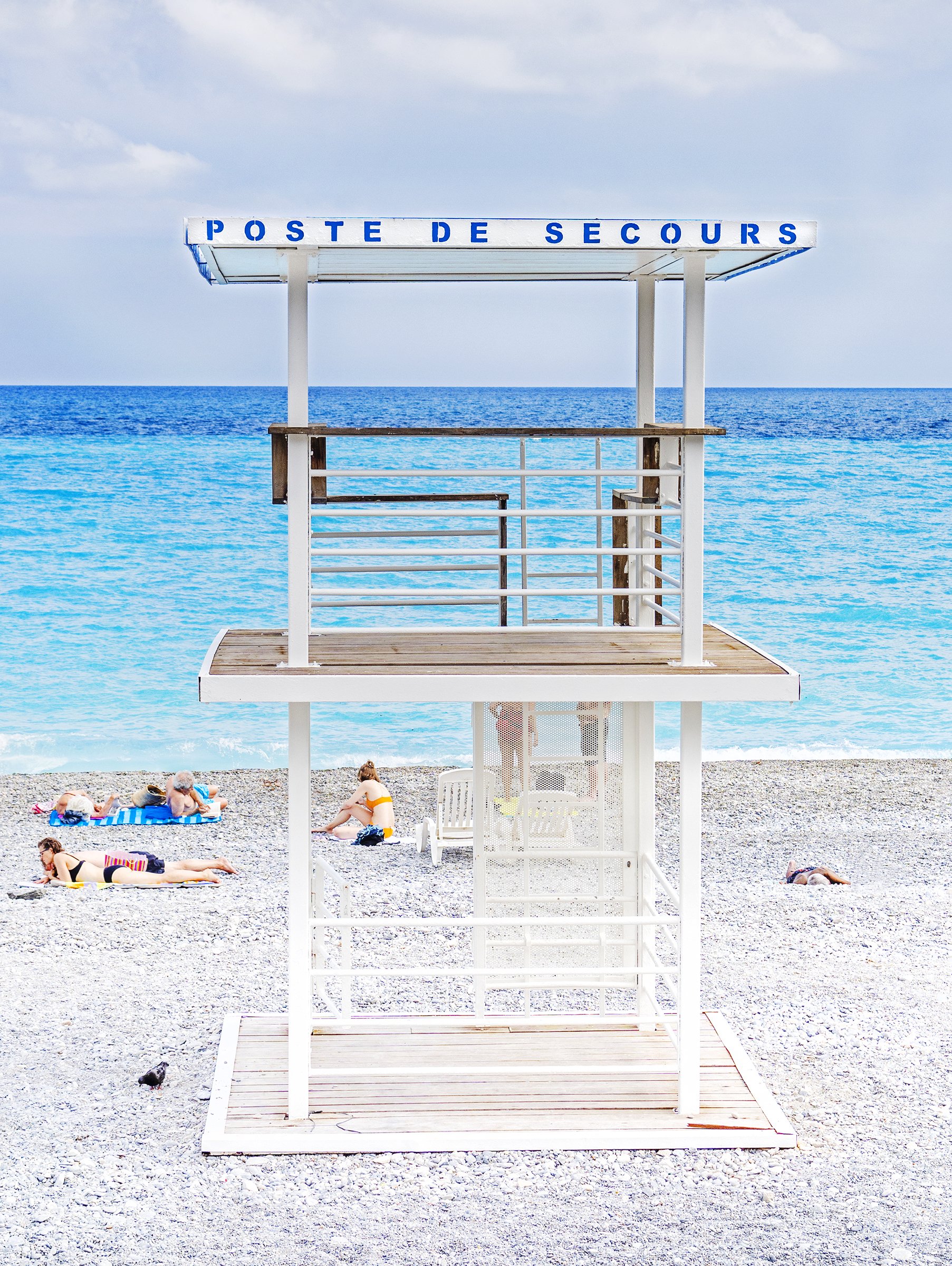  Michael Haber   Poste de Secours,  2022  100% Archival fine art print    Small: 40 x 30 in. Editions of 20, 25 and 30  Medium: 60 x 40 in. Editions of 20 and 25  Large: 70 X 50 in. Editions of 15 and 20  Extra Large: 96 X 50 in Editions of 10 