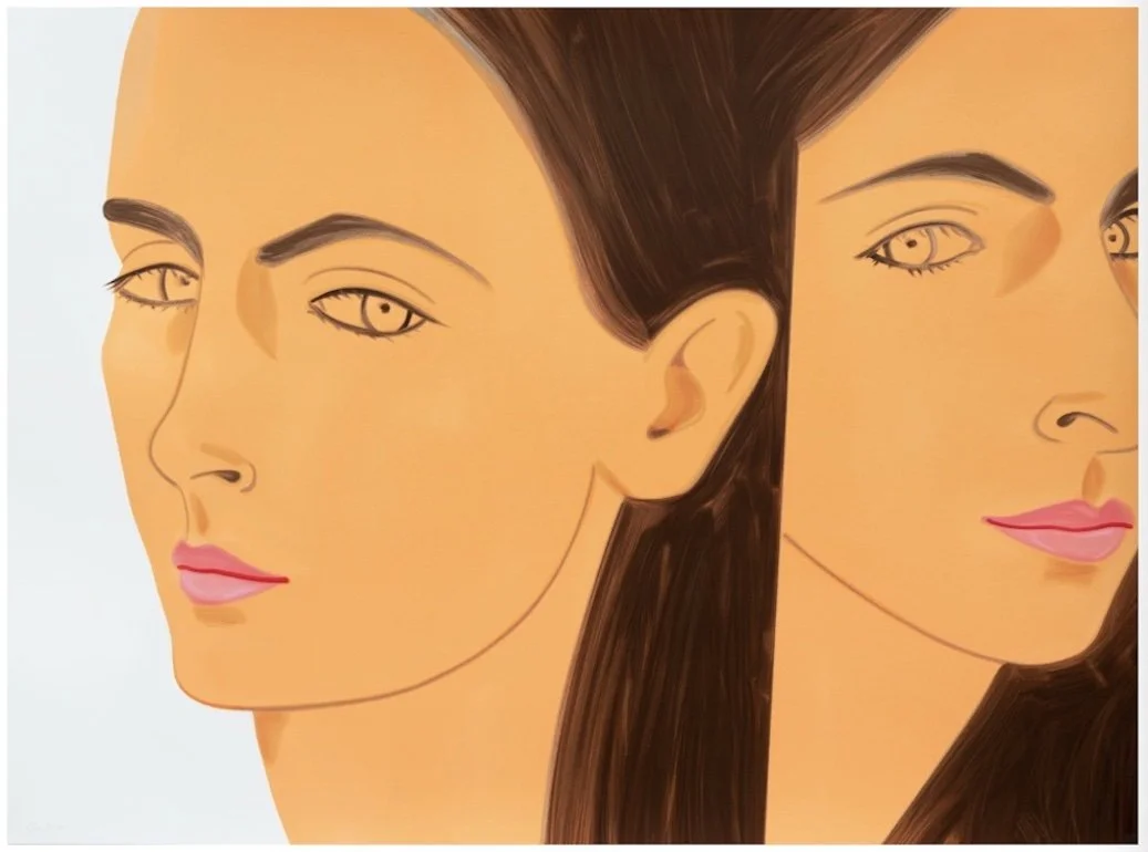 Alex Katz Olivia 2, 2025 Silkscreen in colors on Saunders Waterford High White HP 425 gsm fine art paper 40 x 54 in.