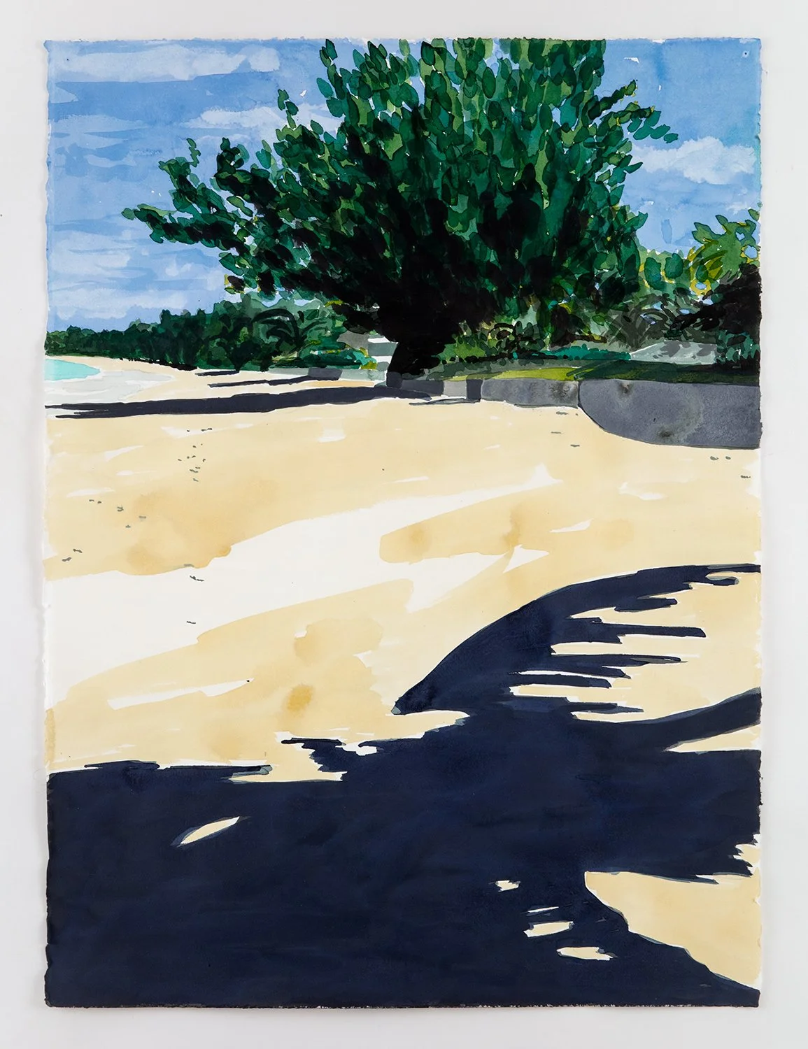   Richard Dupont   Islands&nbsp;295 , 2023 watercolor on paper 30 x 22 in. Work is currently unframed. Framing is additional. &nbsp; &nbsp; 