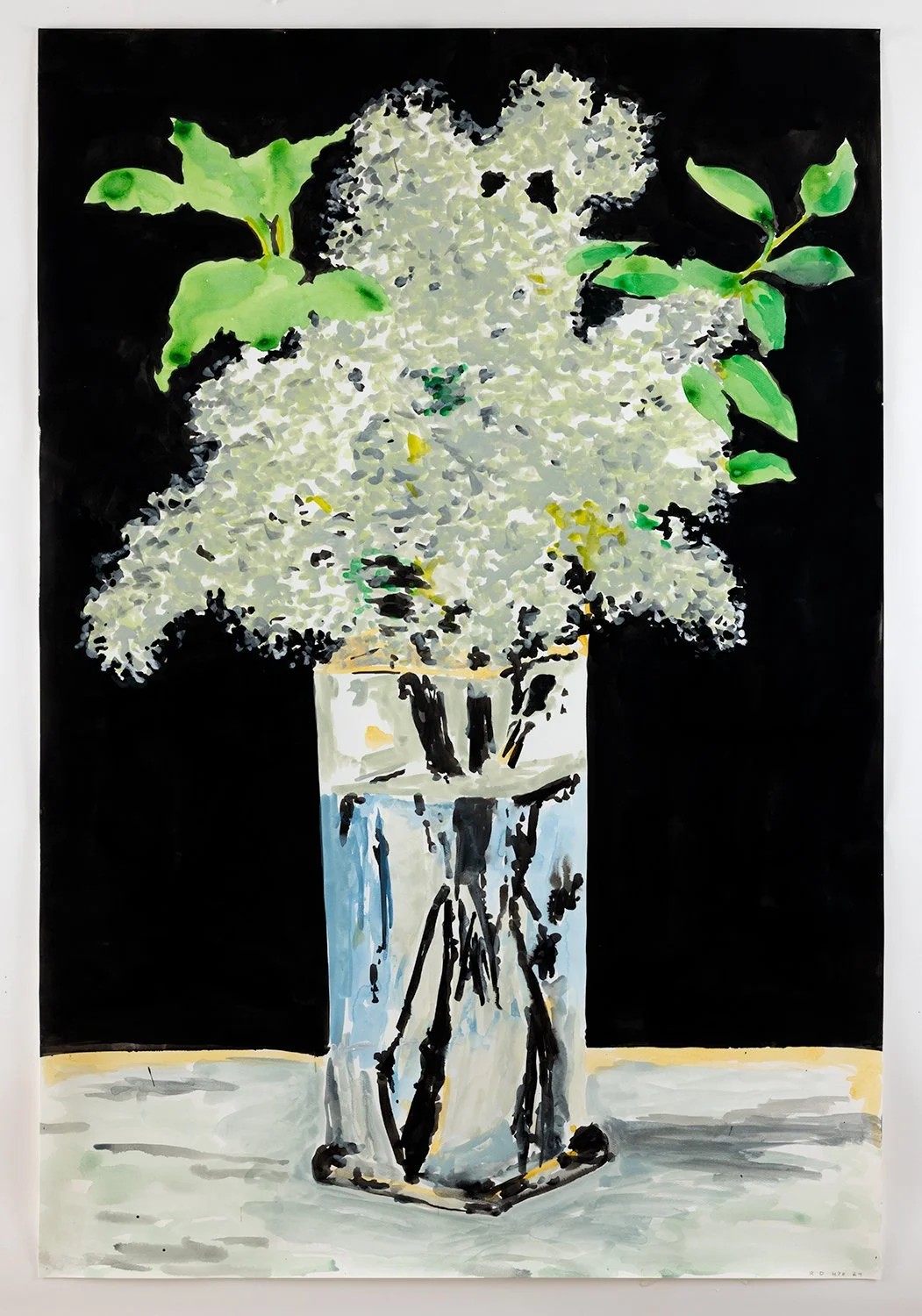  Richard Dupont  Islands 478 , 2024 Watercolor and ink on handmade paper 60 × 42 in. 