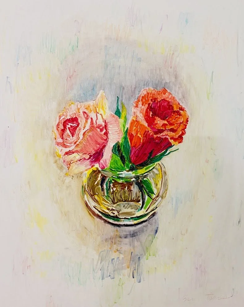   BORIS TORRES   Untitled from Flower Series , 2026 Marker on Yupo paper 14 x 11 in. 