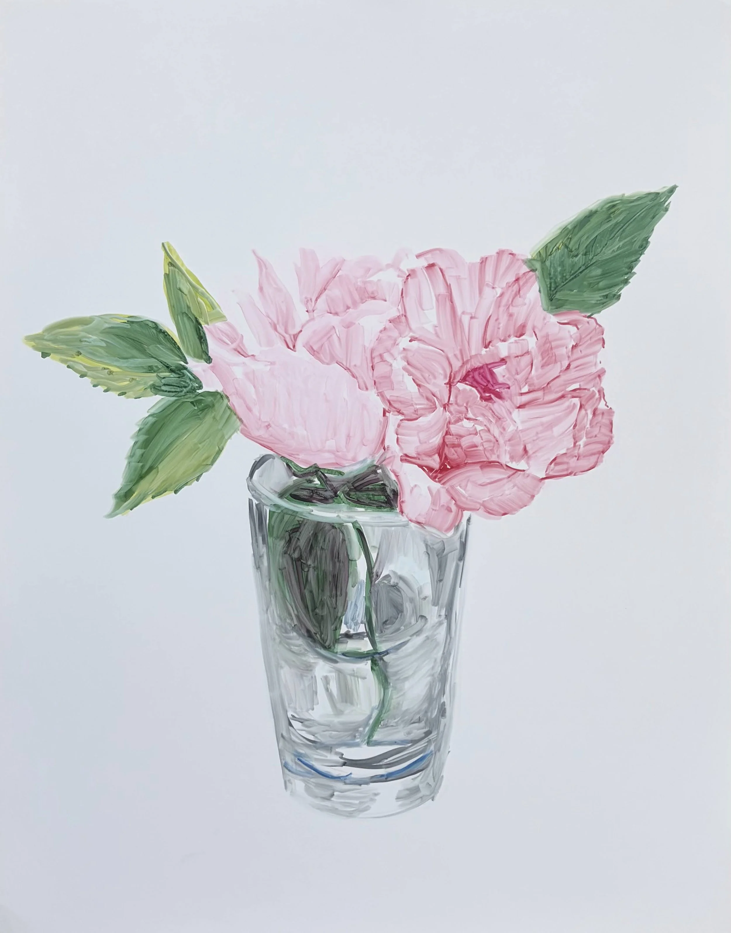   BORIS TORRES   Untitled from Flower Series , 2026 Marker on Yupo paper 14 x 11 in. 