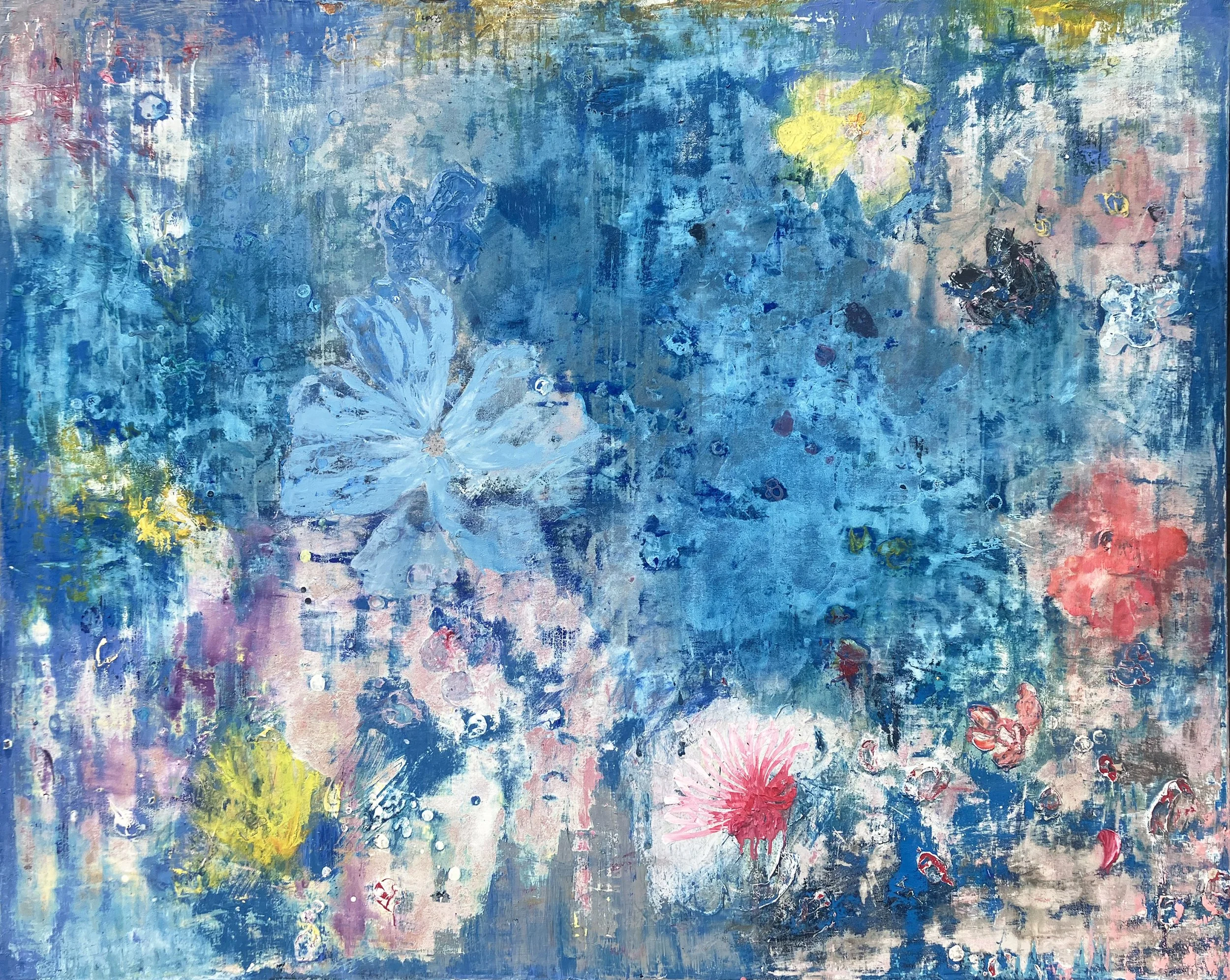  PERRY BURNS   Narcissus II , 2025 Oil on canvas 51 x 64 in. 
