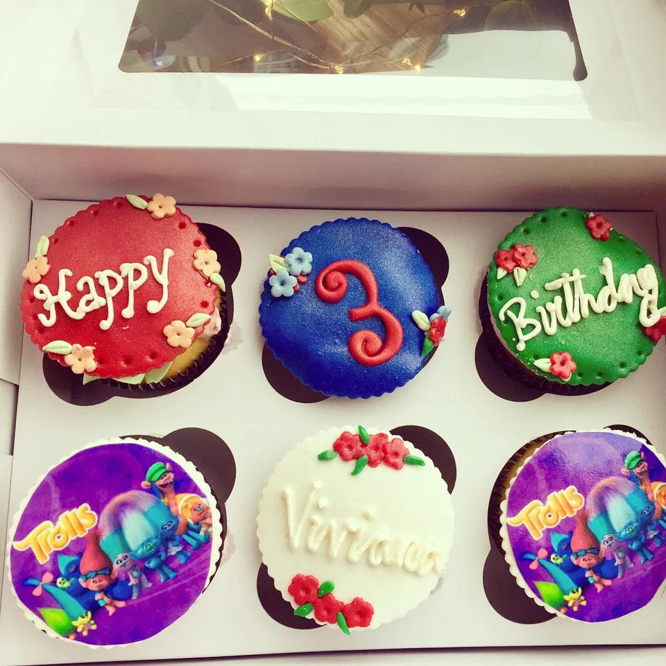 Trolls cupcakes