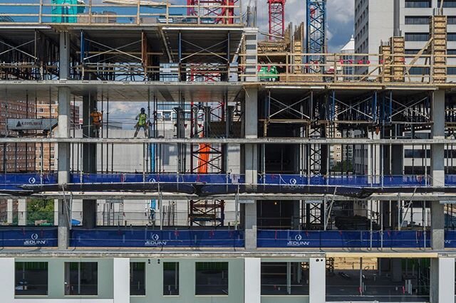 Construction Site, Atlanta, Georgia #dronephotography