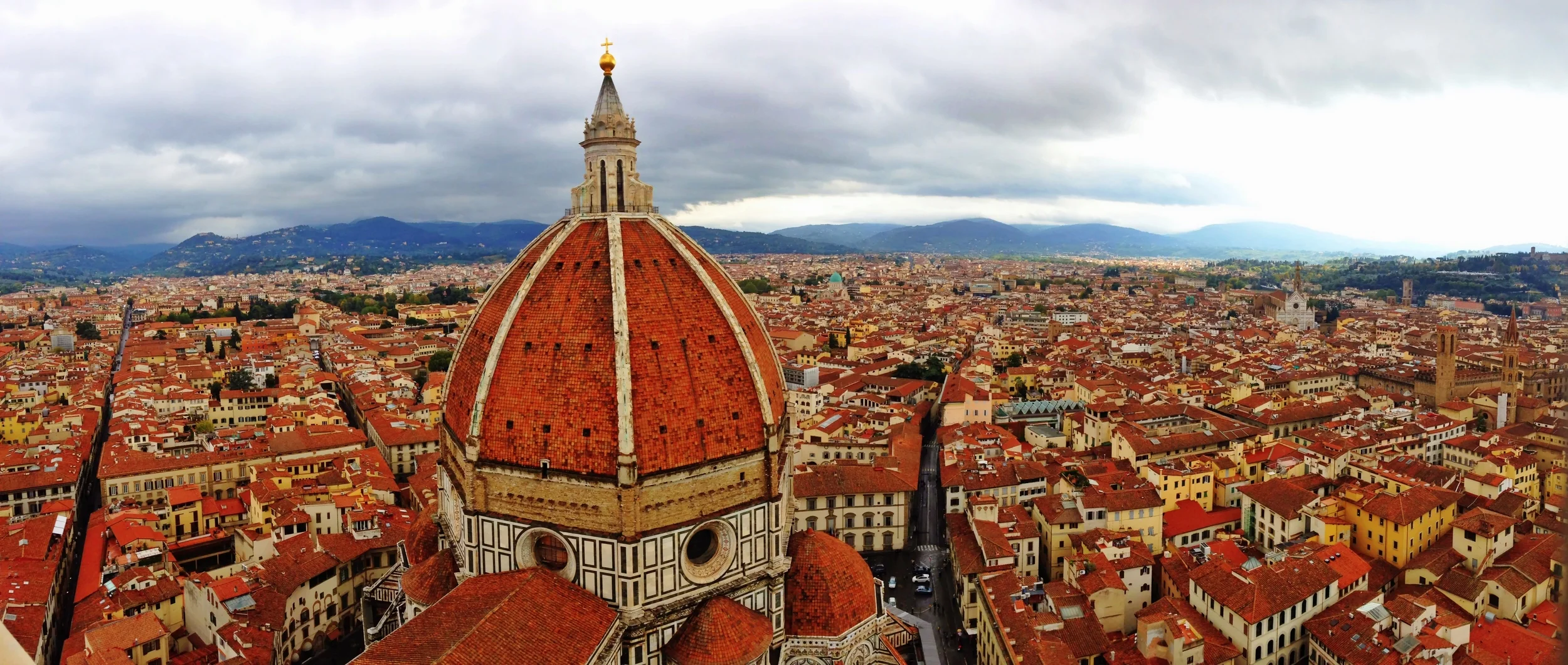 The Duomo in Florence, from Giotto's Campanile