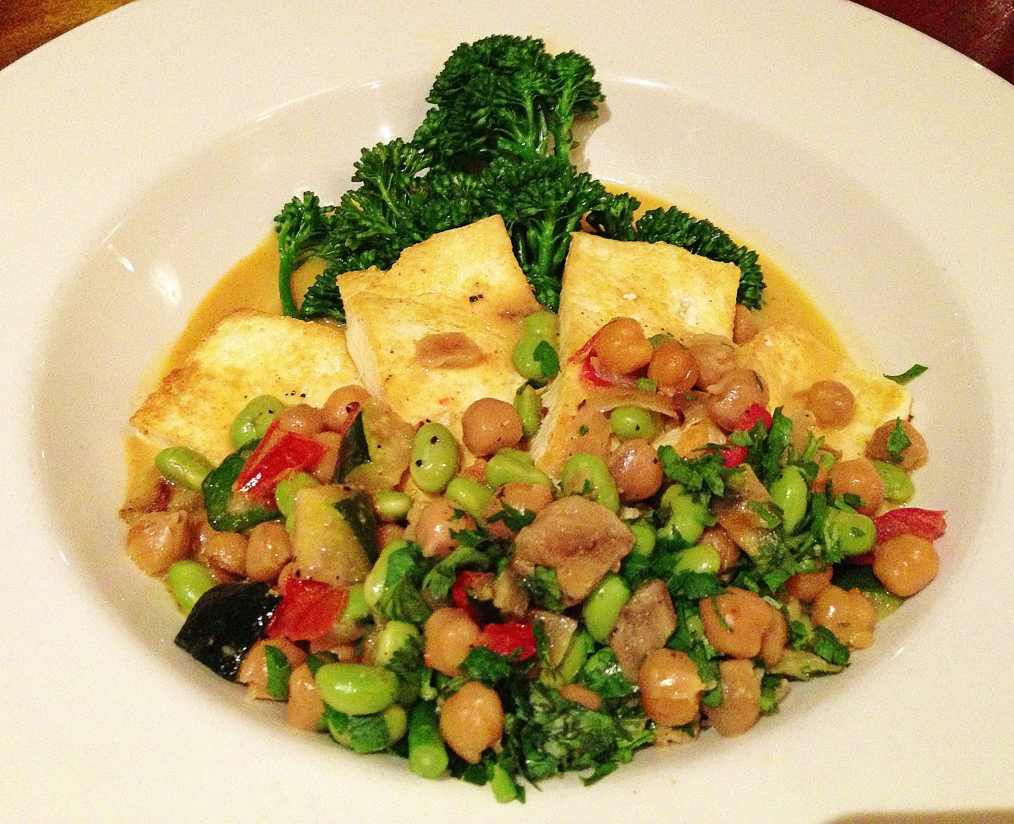 This vegan feast came from Boma at Disney's Animal Kingdom Lodge. | Photo credit: Jason Hiner
