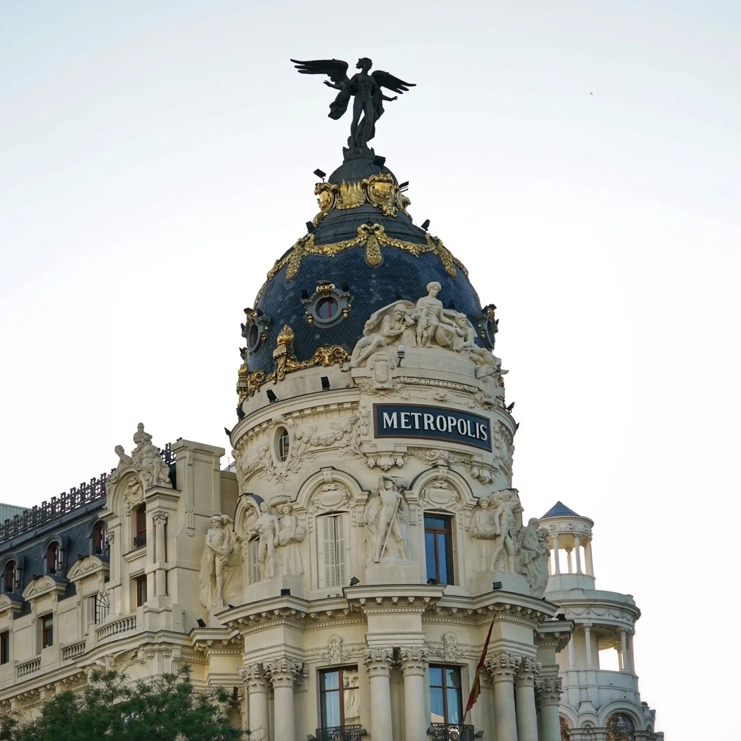Metropolis Building in Madrid, Spain