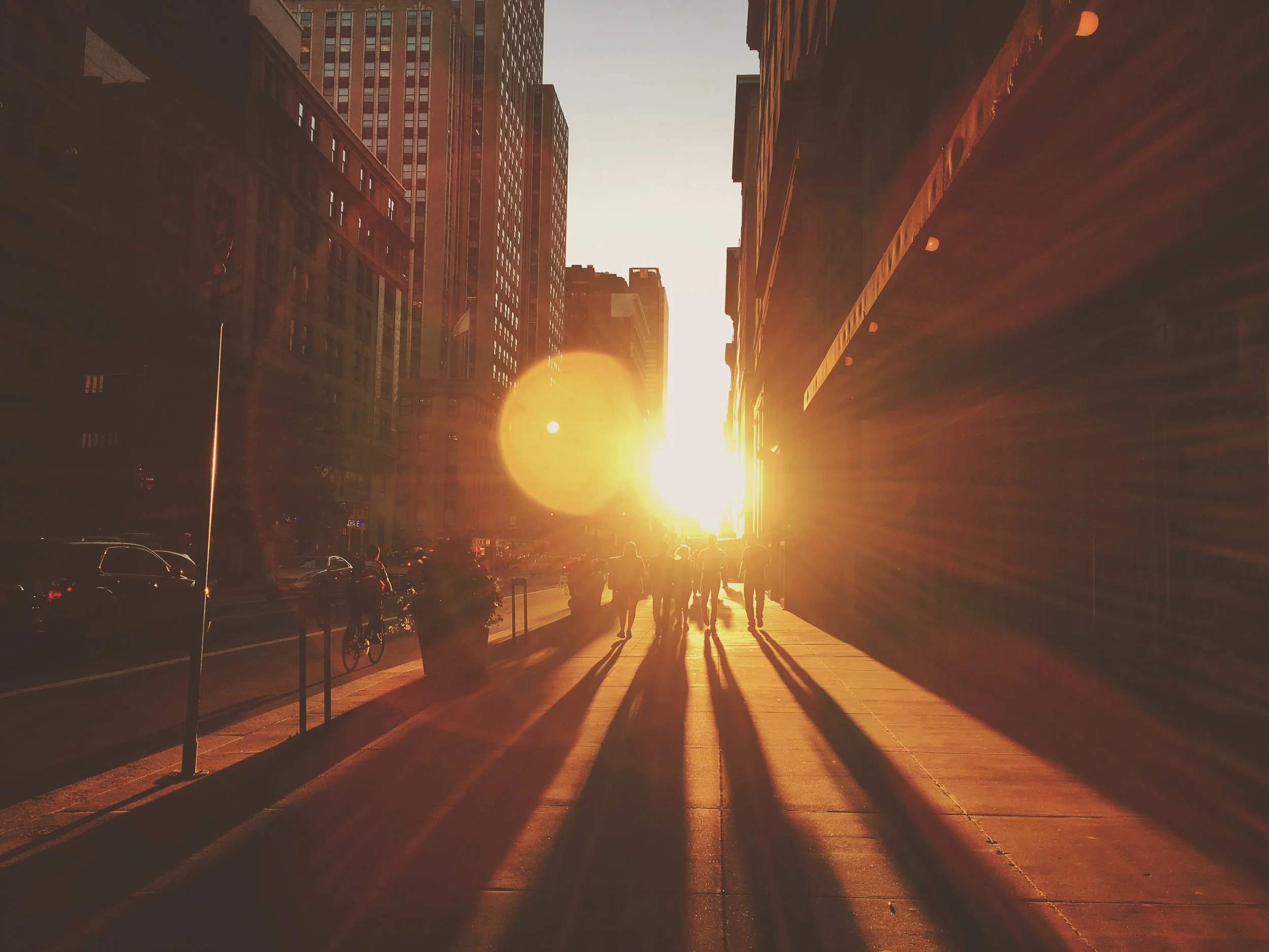 Sunset on 34th Street