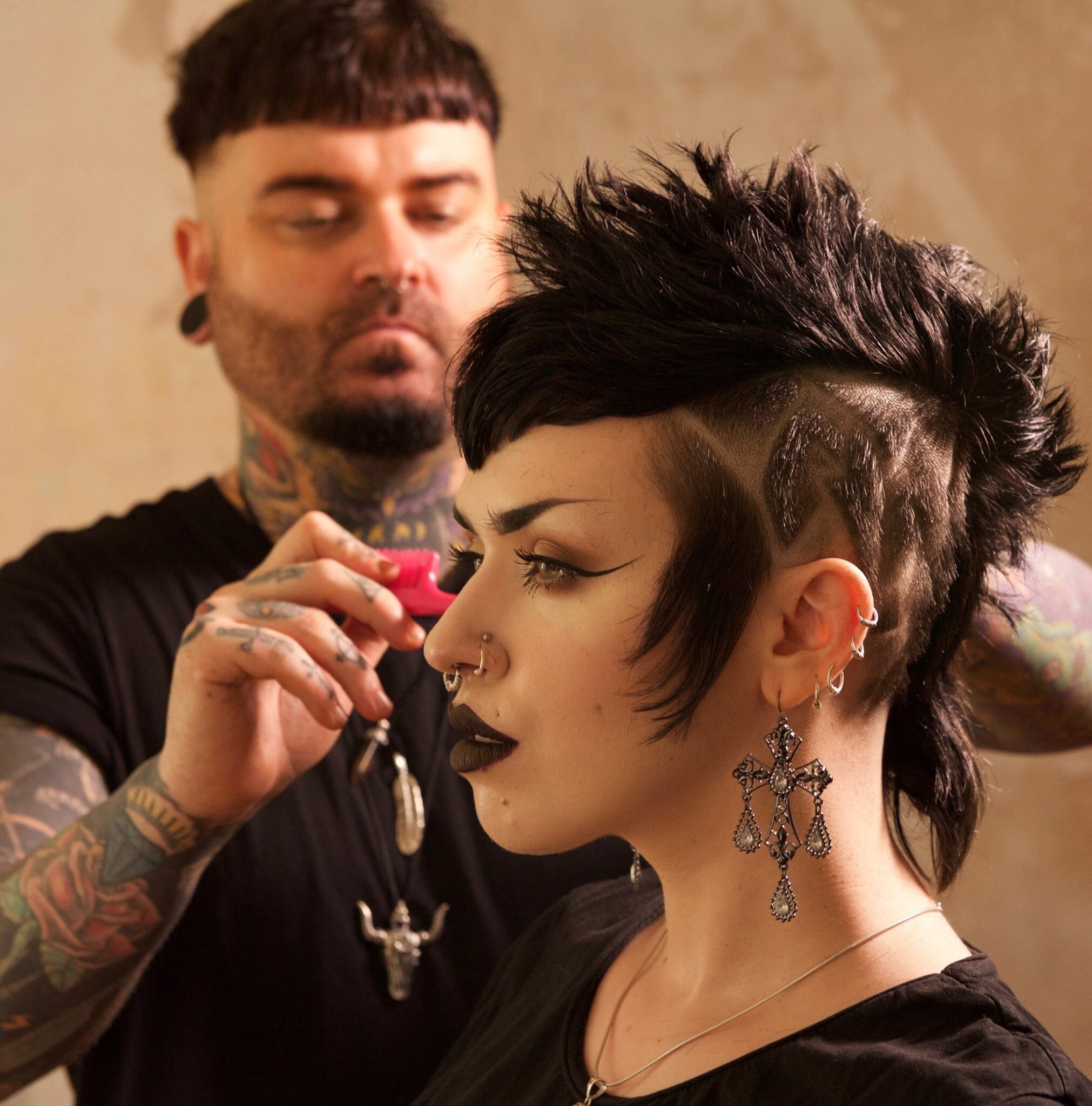 freehand hair tattoo course