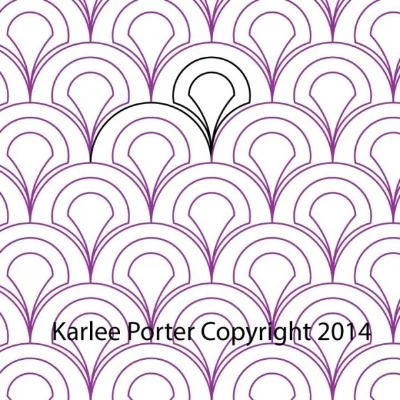 Clamshell Fan by Karlee Porter $.02 per sq. in.