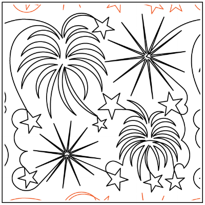 Deb's Fireworks $.02 per sq in