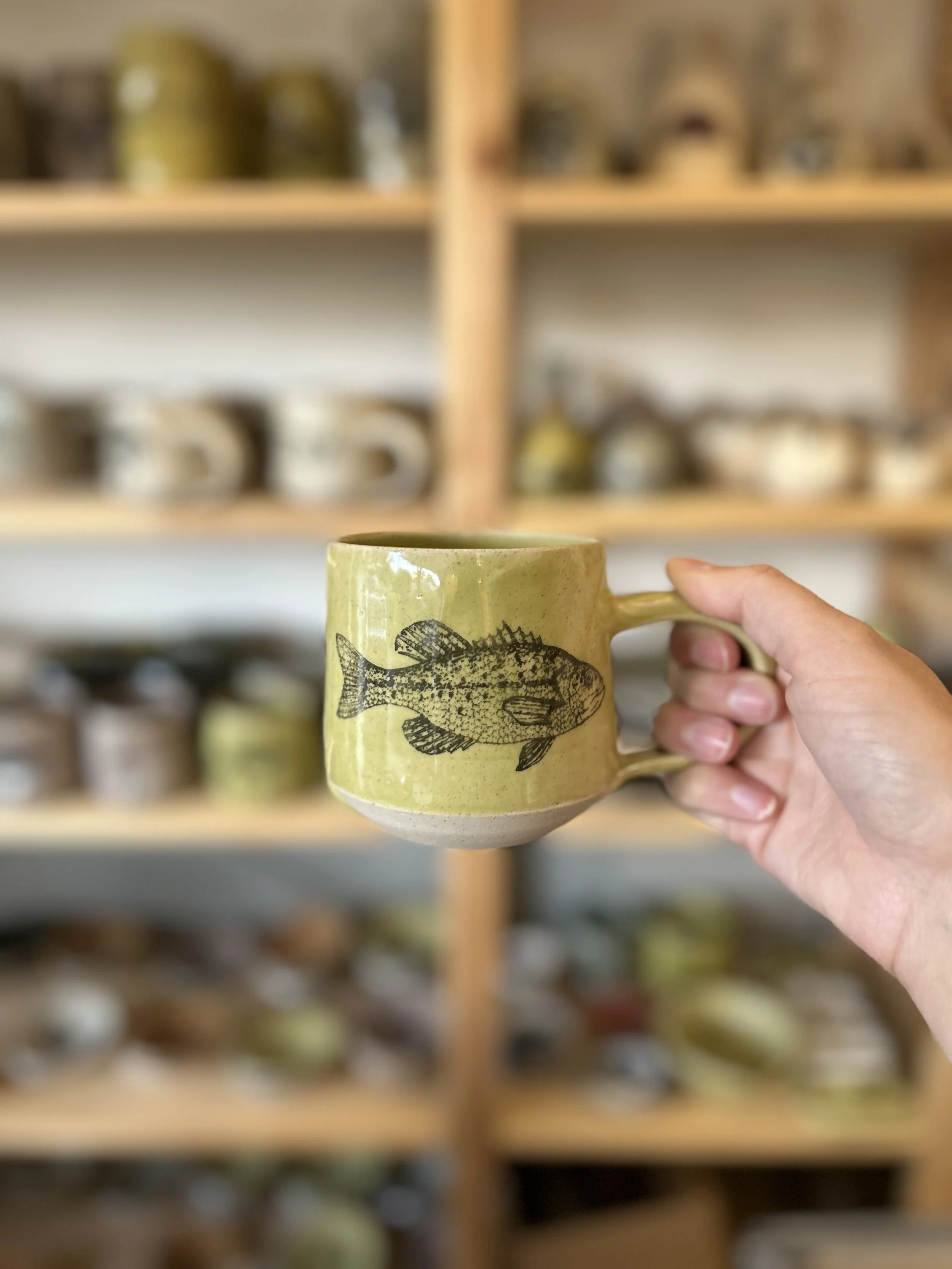 Largemouth Bass Fish Mug