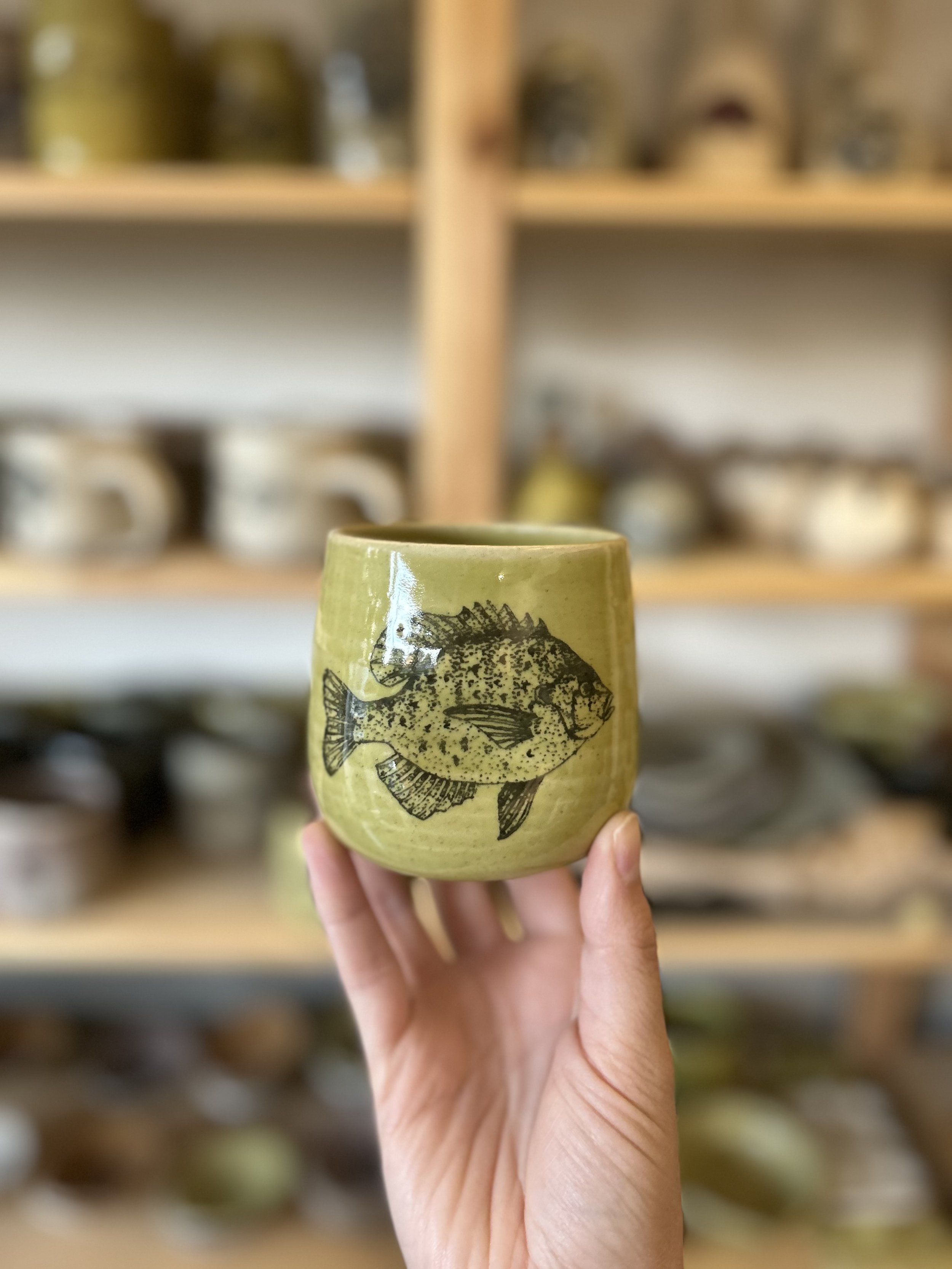 Bluegill Wine Cup in Sprout
