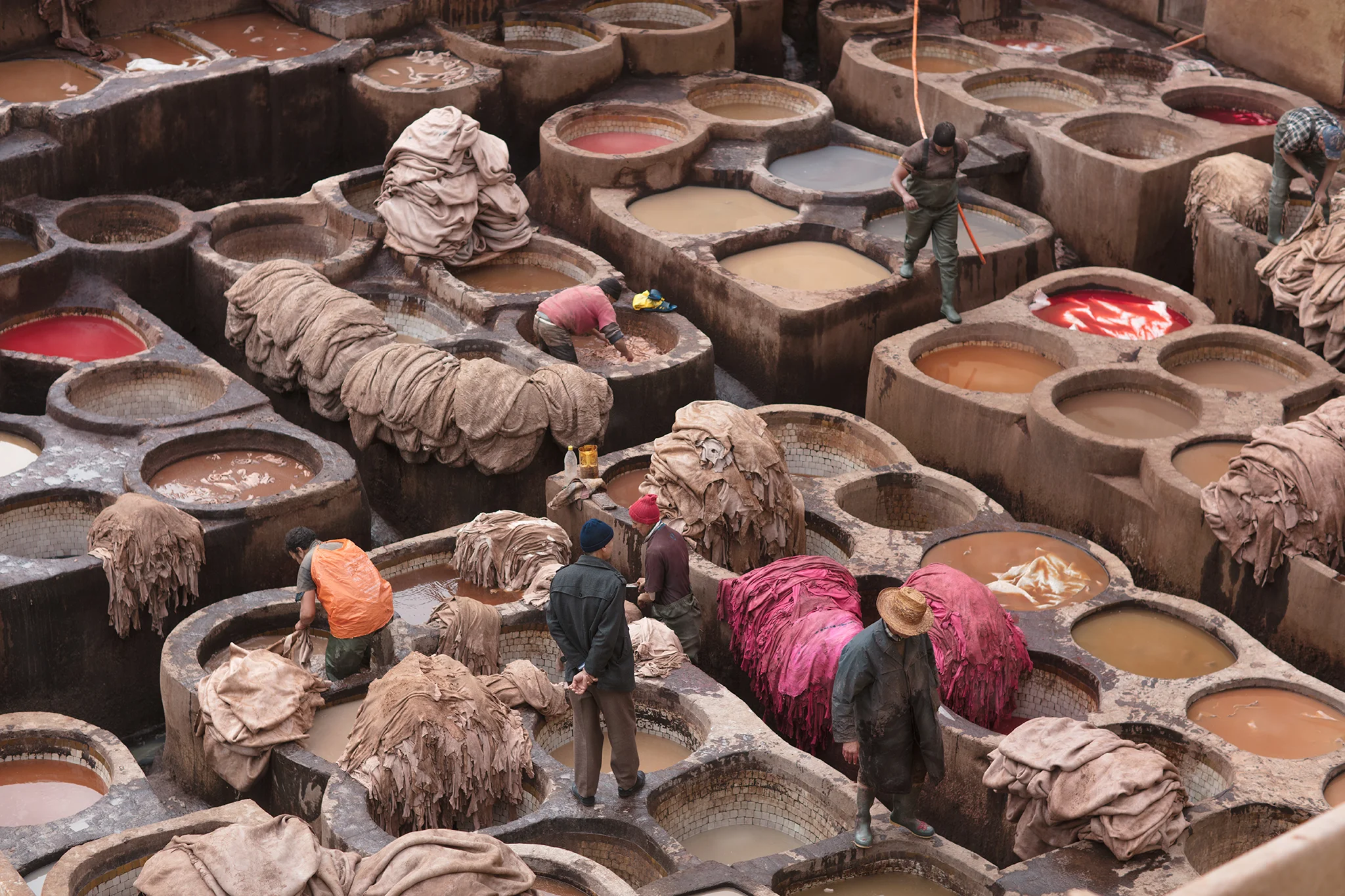 Tanneries, Fes