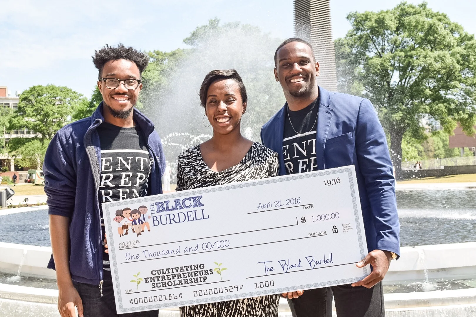 THE BLACK BURDELL: Nonprofit, The Black Burdell, Inc., Awards its Inaugural “Cultivating Entrepreneurs Scholarship”