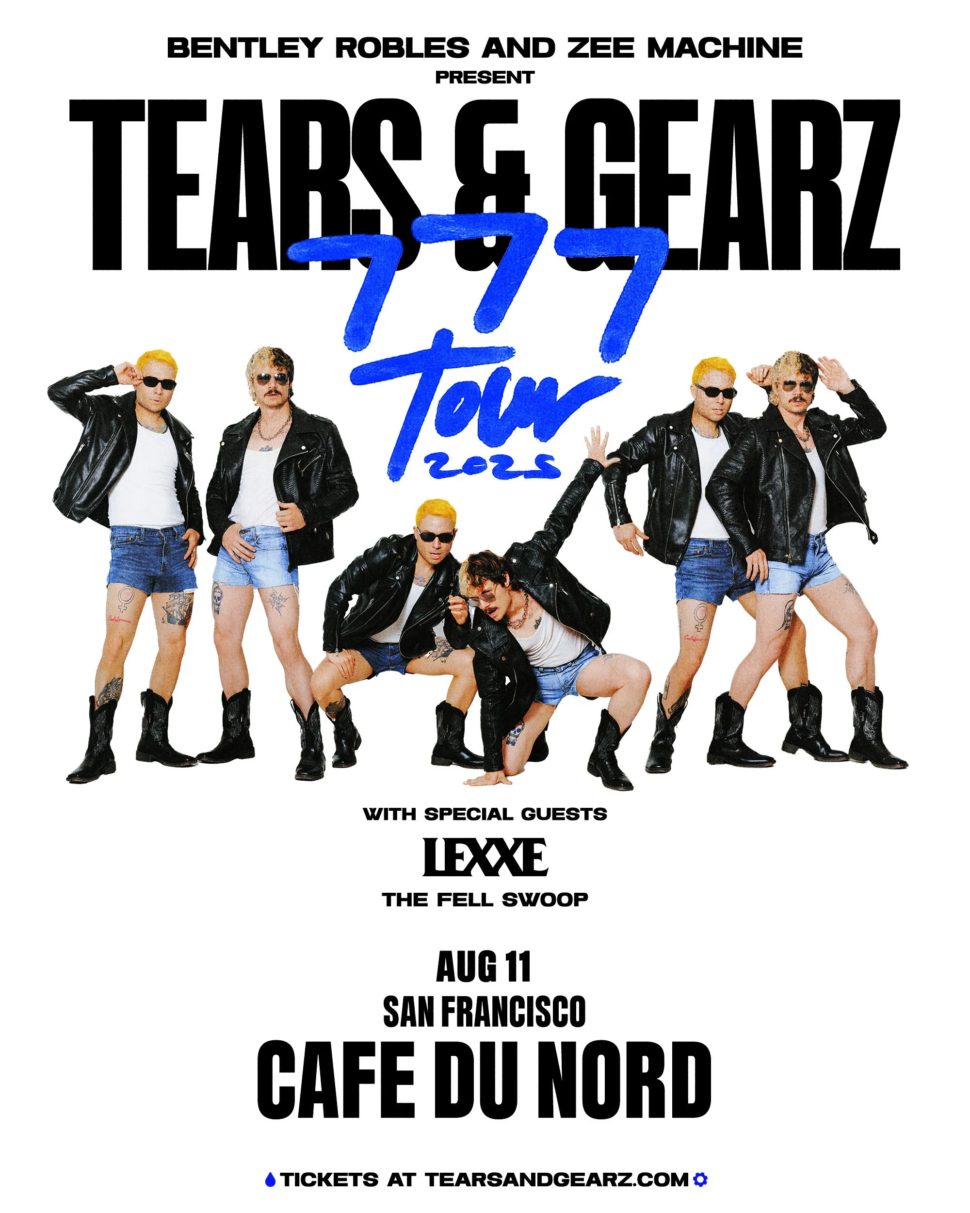 Tears and Gearz + The Fell Swoop + Lexxe