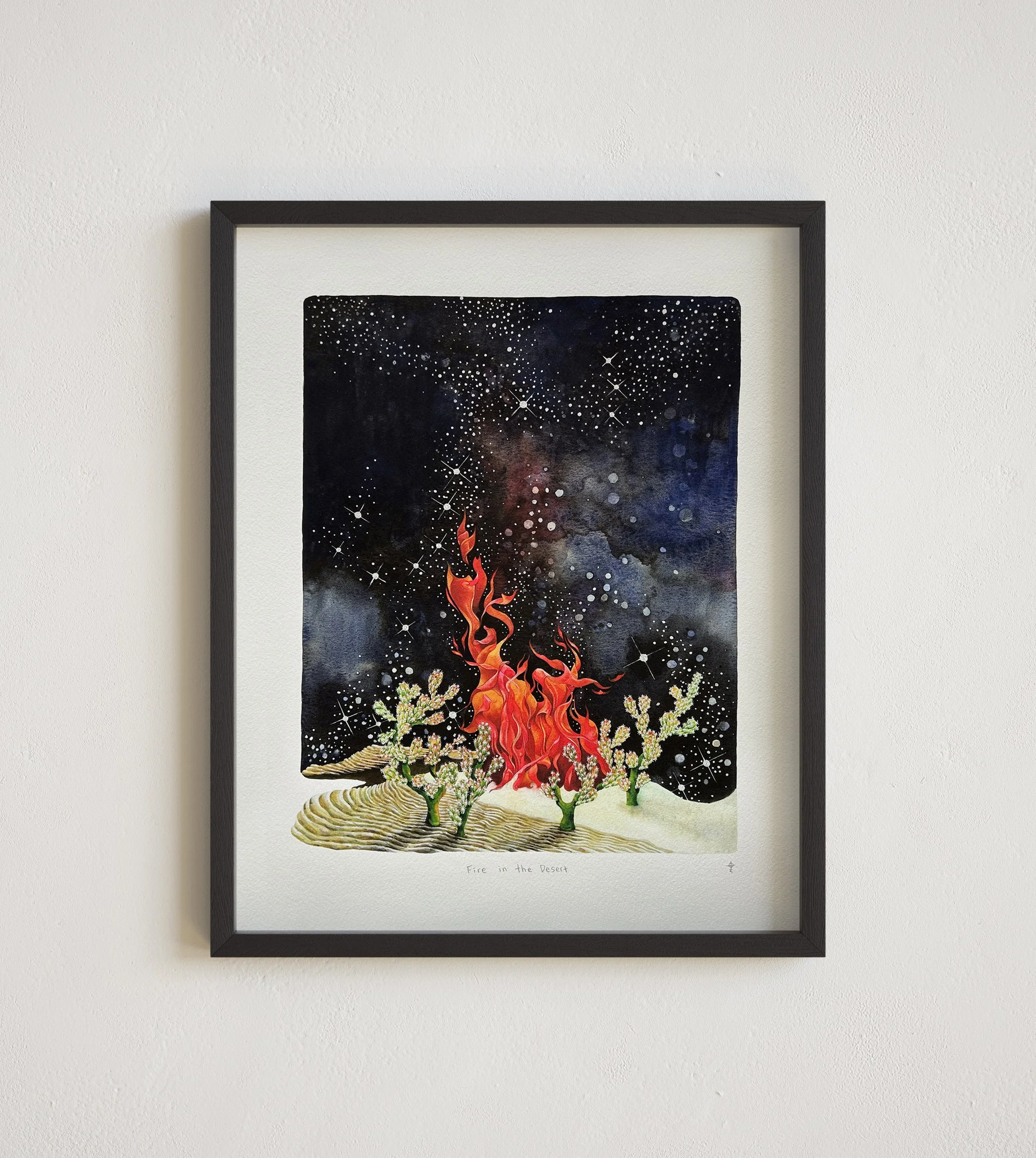 Fire in the Desert_Framed.jpg