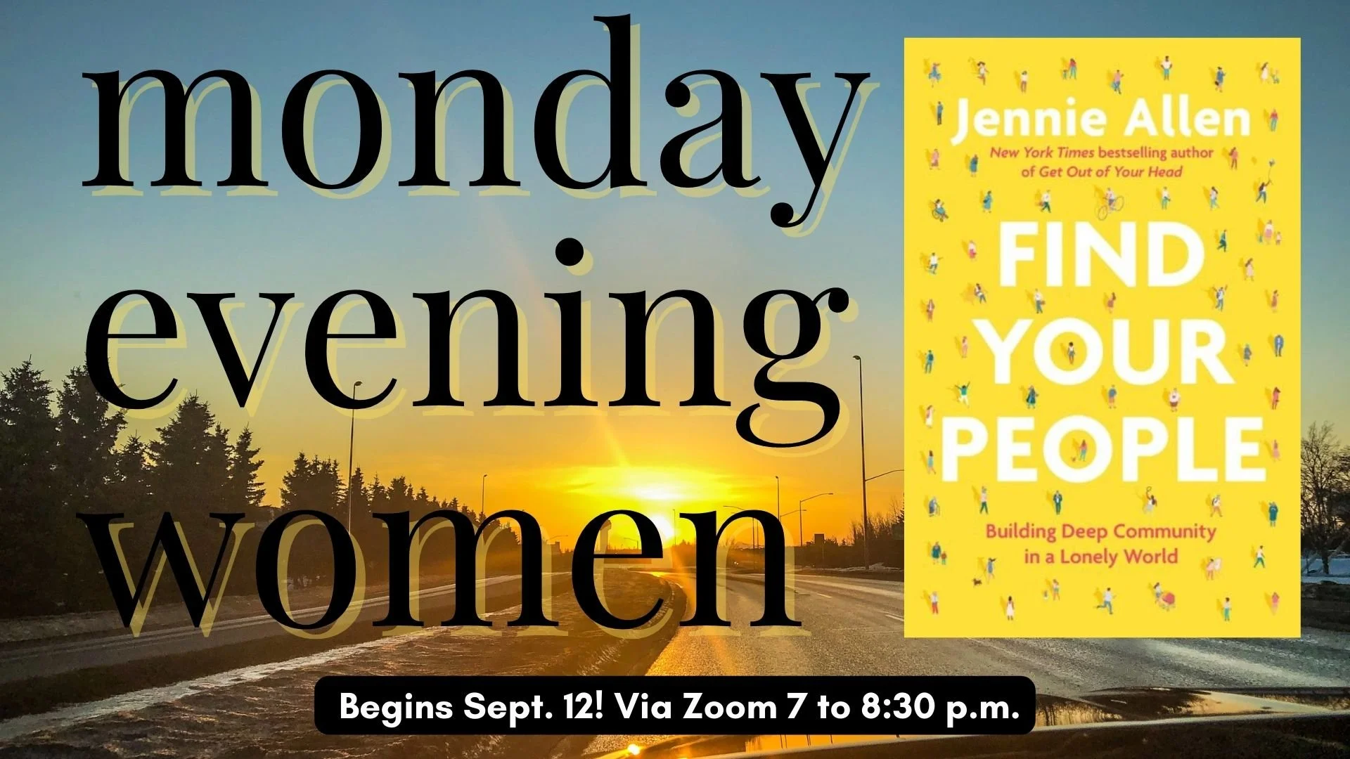 Monday Evening Women - online at 7 p.m.   This evening study group meets via  Zoom  from 7 to 8:30 p.m. and is led by Sara Risi. All are welcome!