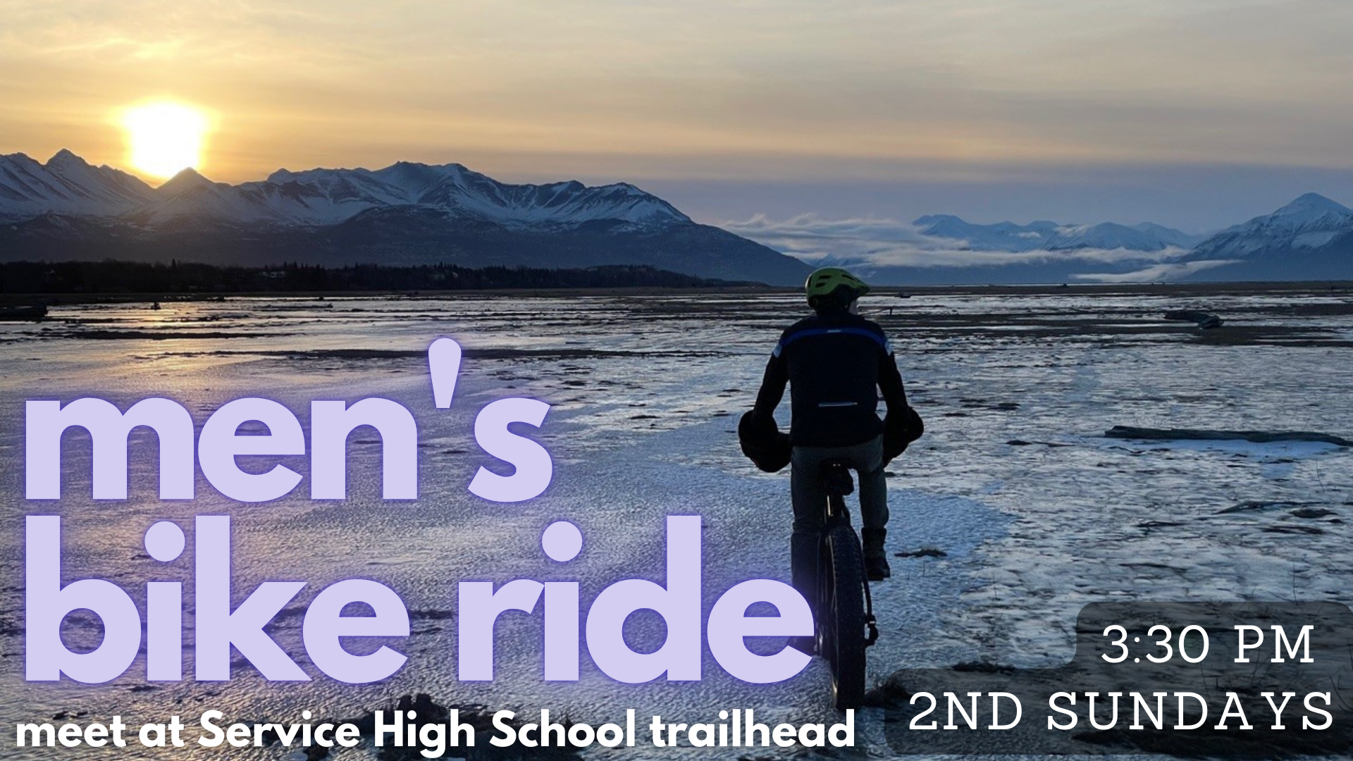   Bike ride on Sunday, December 14   The St. John Men's Group hosts a bike ride on the 2nd Sunday of each month, meeting at the Service High School trailhead at 3:30 p.m. All are welcome to join! 