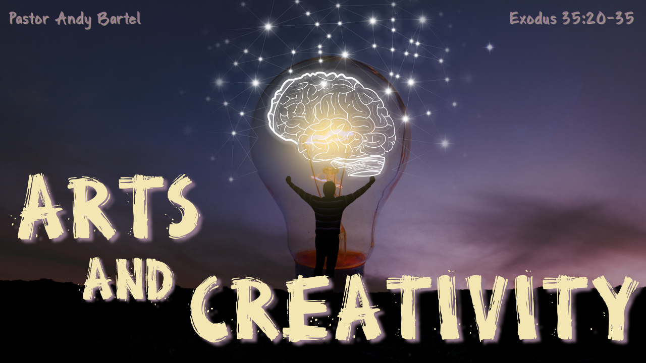   Coming February 8   This Sunday Pastor Andy Bartel brings the message “Arts and Creativity.” Services are at 8:00, 9:15, and 11:30 with the last two services being livestreamed on our   YouTube channel  . 