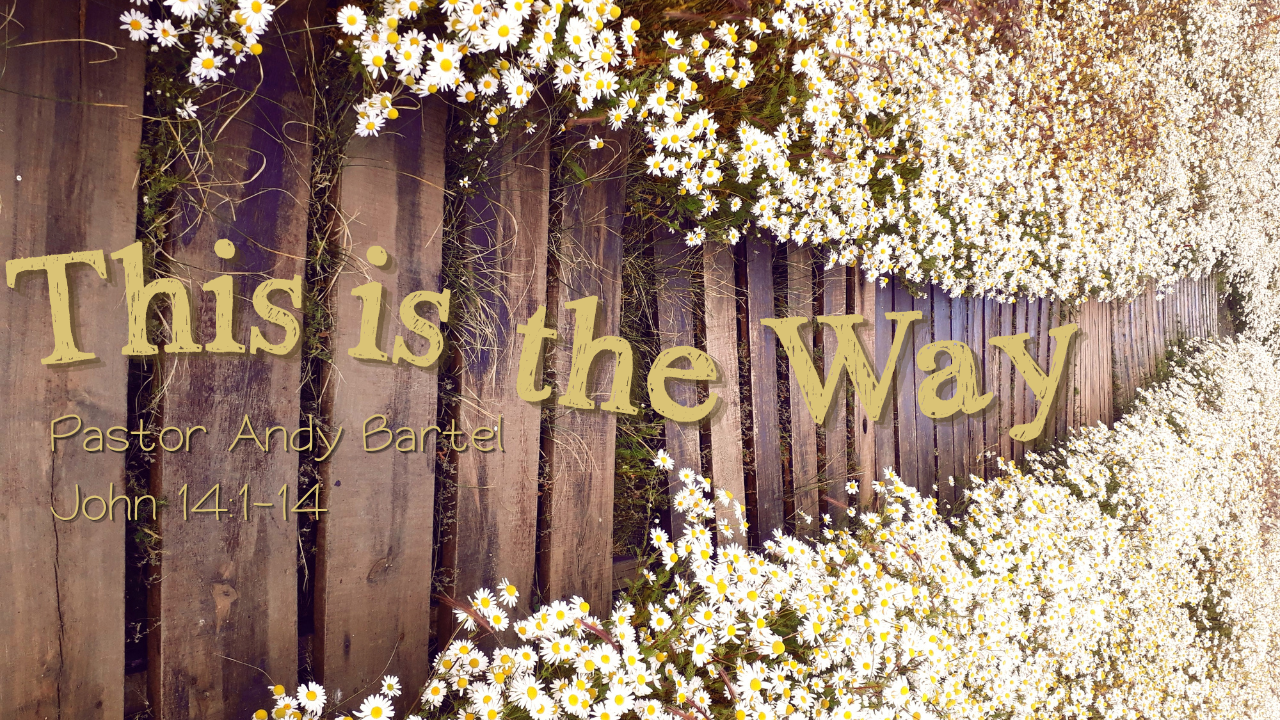   Coming Sunday, May 3   This Sunday Pastor Andy Bartel brings the message “This is the Way.” Services are at 8:00, 9:15, and 11:30 with the last two services being livestreamed on our   YouTube channel  . 