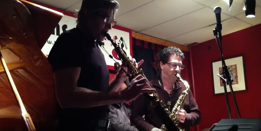 Alto Saxophonist Anton Denner and Soprano Saxophone Chris Bacas