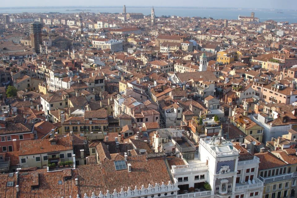 Venice from the top of Campanile di San Marco.