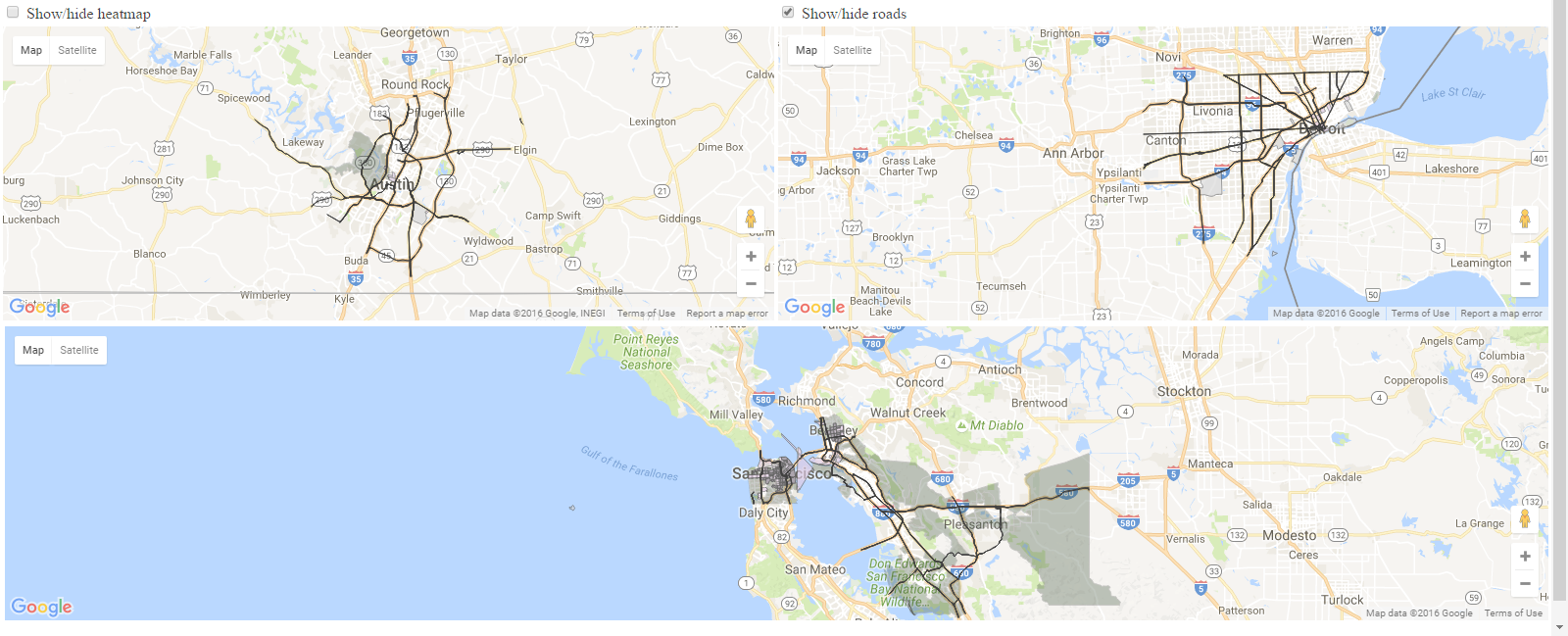 Lower car dependency with high property values