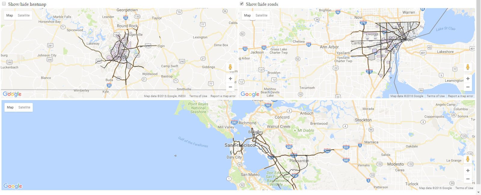 Lower incomes with short commute times