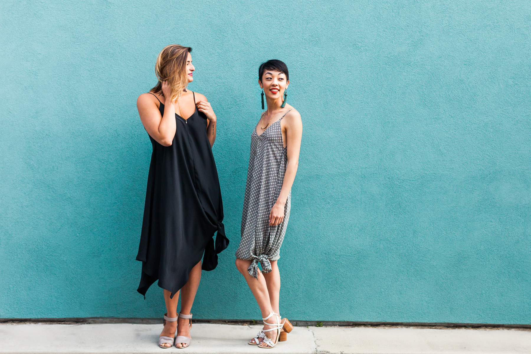  Season creates sustainable silk dresses, handmade in the USA for your eco-friendly capsule wardrobe.    