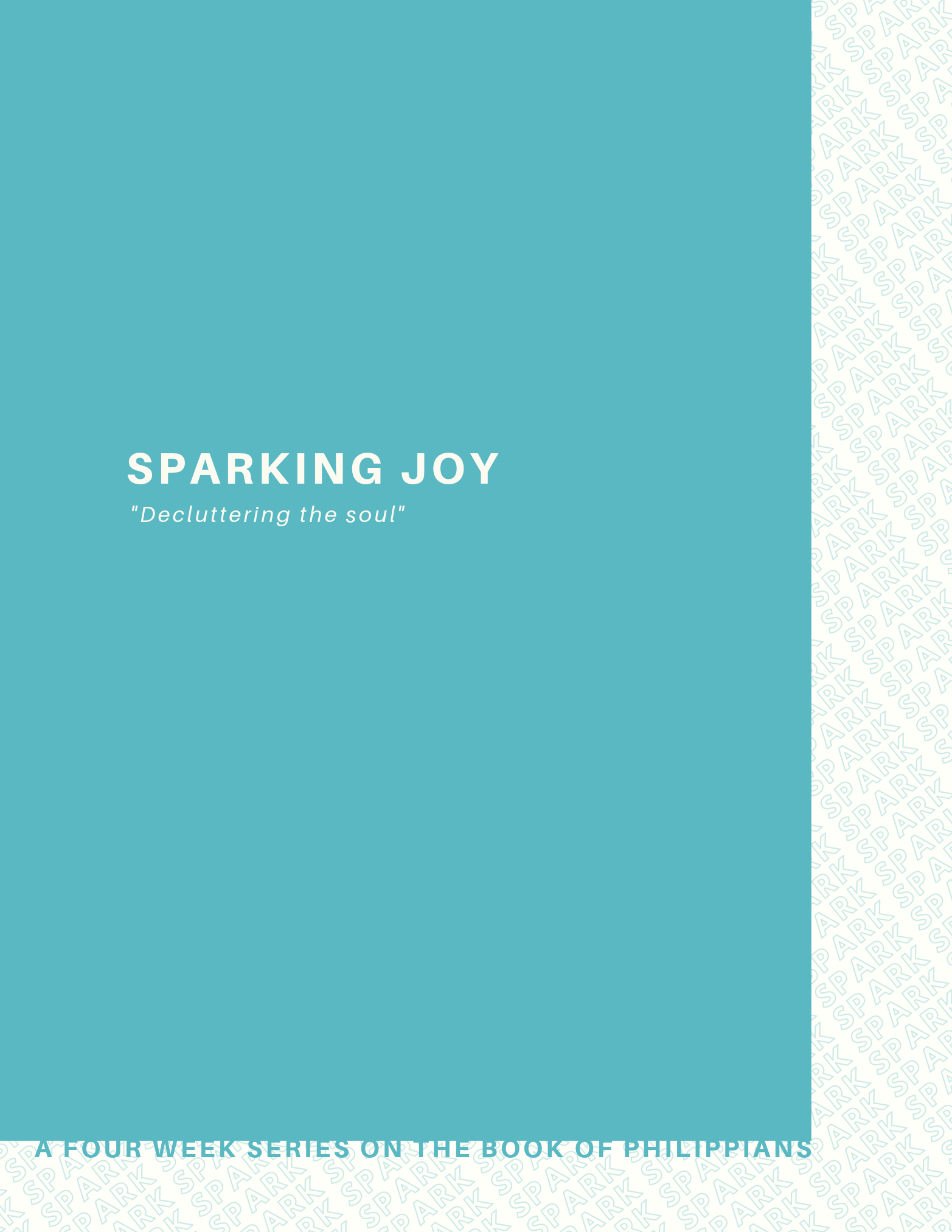Sparking Joy : Decluttering the Soul - Recalibrating Your Soul