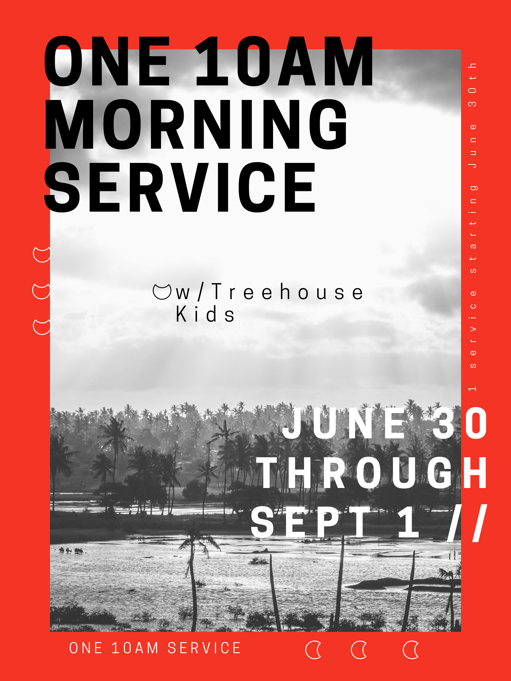 Summer Service Times