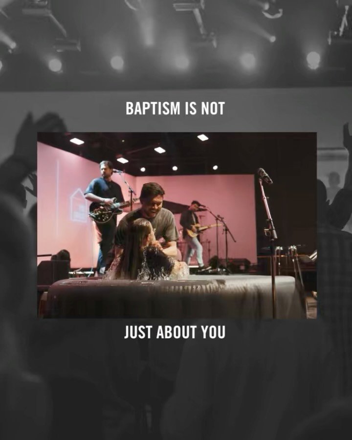 To Those Getting Baptized This Sunday

We are so proud of you
for your boldness to share your story and testify to what God has done in your life.

But remember, baptism is not the finish line
it&rsquo;s a beginning. 

What comes next is the true adv