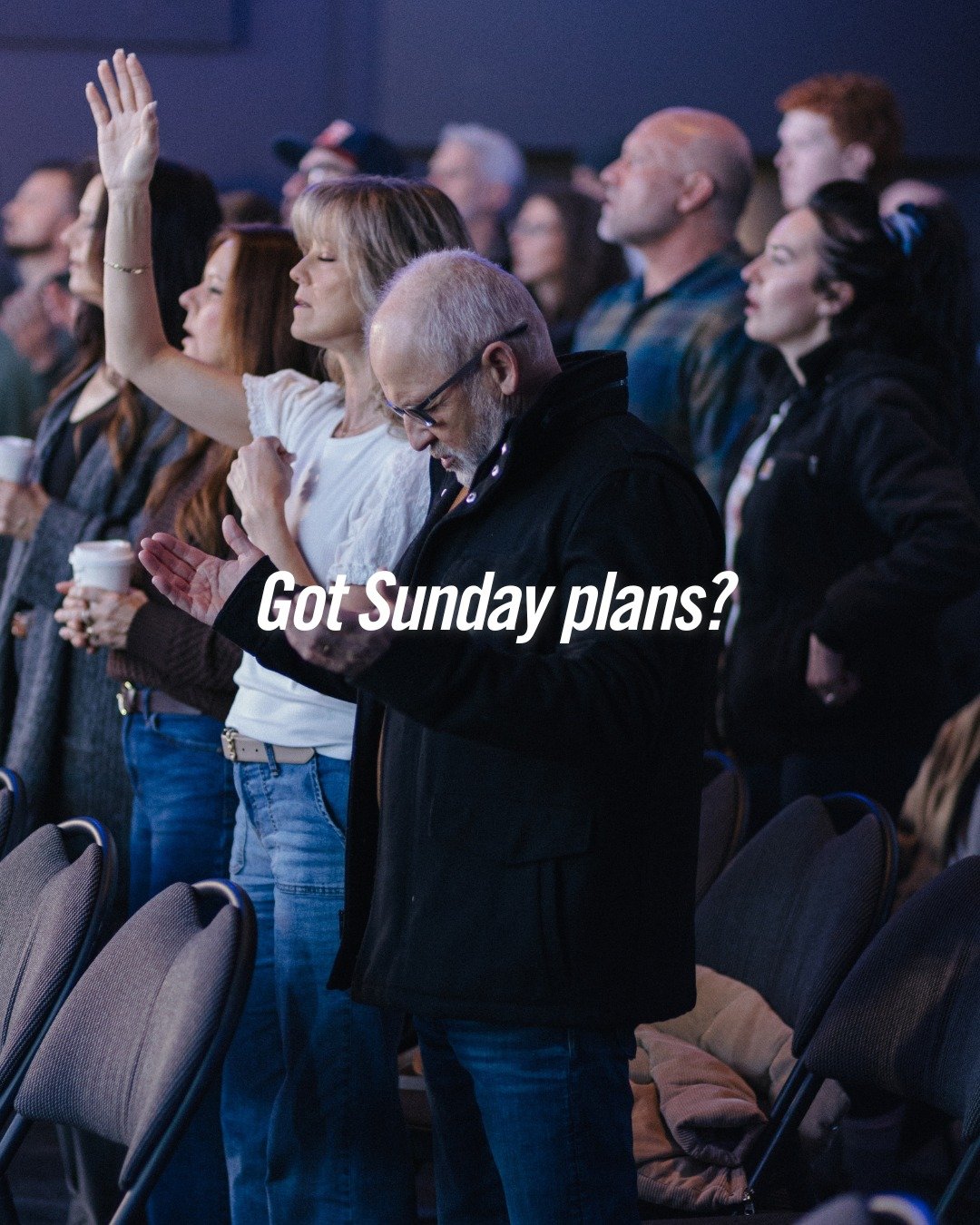 You weren't made to do life alone.

If you are looking for a sign to try something new this weekend, this is it.

Whether it is your first time walking through the doors or you have been here for years, there is a seat for you!

Sunday services at 9: