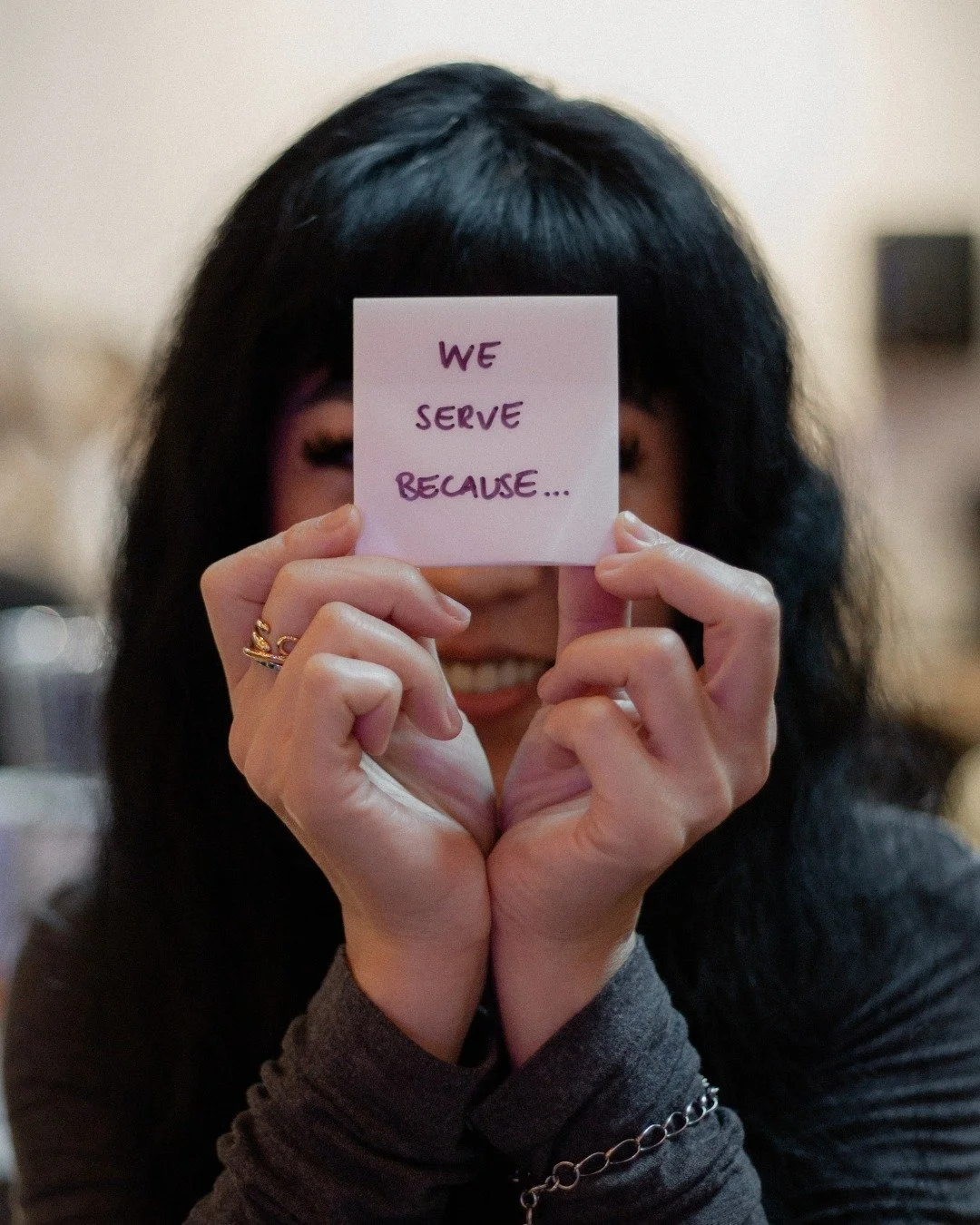 We asked the team why they serve. The answers said it all. 💛

It's something deeper than "just" serving!

To every person whether you are serving front and center or behind the scenes&mdash;thank you. You are the reason this place feels li