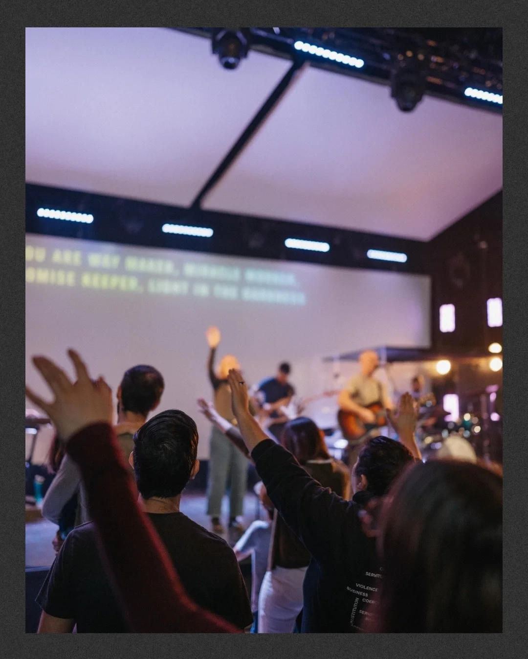 Snippets of what Sundays feel like. Nothing quite like being in a room together to worship! 

We&rsquo;ll see you tomorrow! Services at 9:15AM, 11AM, 6PM.