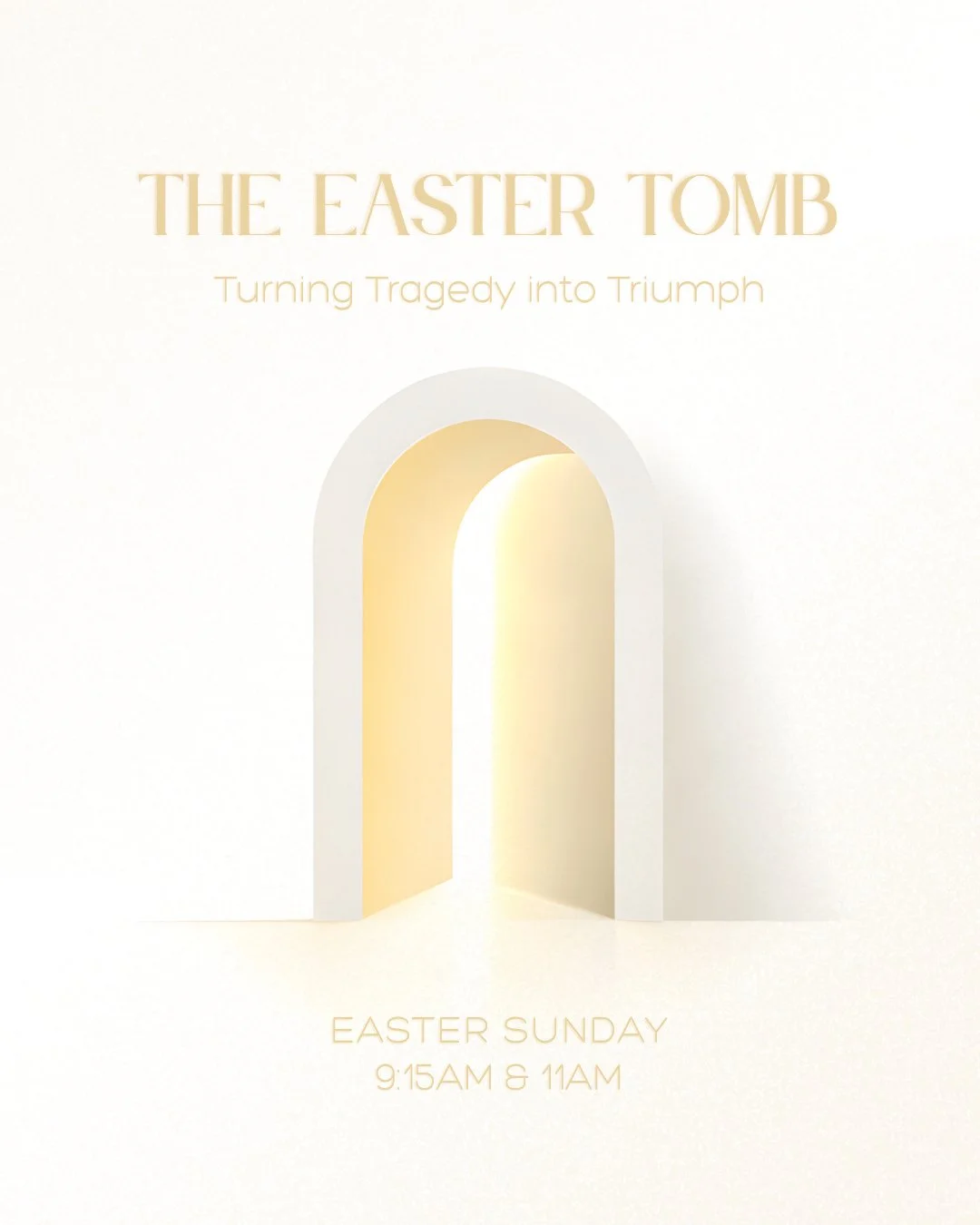 Turning tragedy into triumph. What looked like the end was actually the beginning of the greatest victory, and that changes everything! This Easter weekend, we are journeying from the closed tomb to the empty grave.⁠
⁠
Swipe for our Good Friday and E