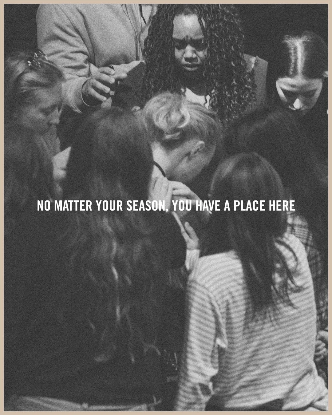 The beautiful thing about church family is that we get to walk through all of it together. The highs, the lows, and the messy middle. If you&rsquo;ve been waiting for permission to just show up exactly as you are... this is it. No matter your season,